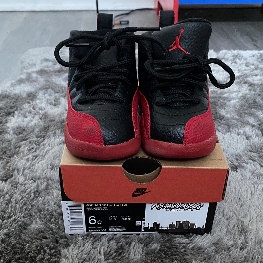 Nike Kids Sneakers Black Red